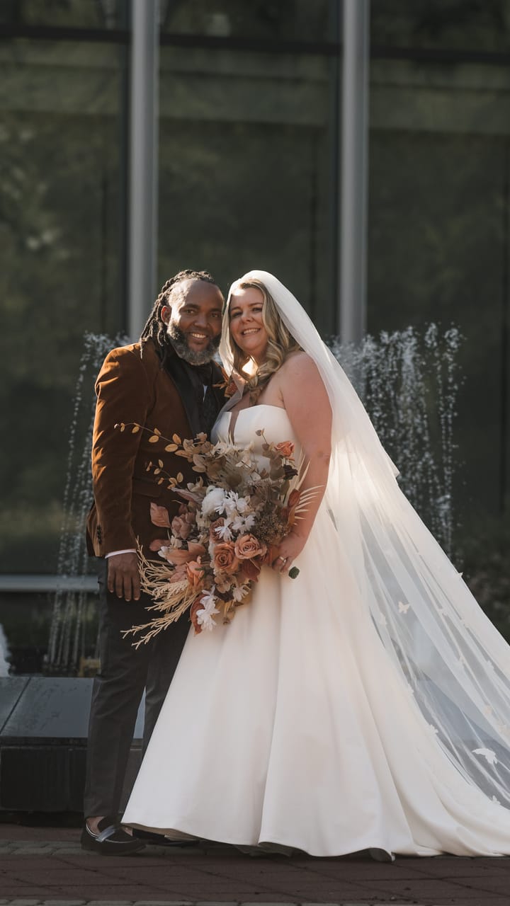 Christian & Nicole Wedding cover photograph