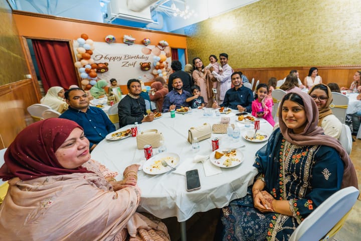 Zaif's First Birthday